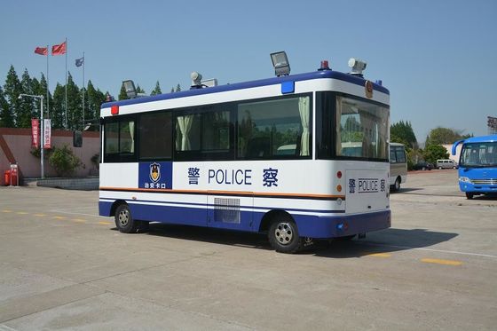 Porcellana Veicoli pubblici di scopo speciale dell'ufficio di polizia, cellulare che sorveglia i veicoli di comando della polizia fornitore
