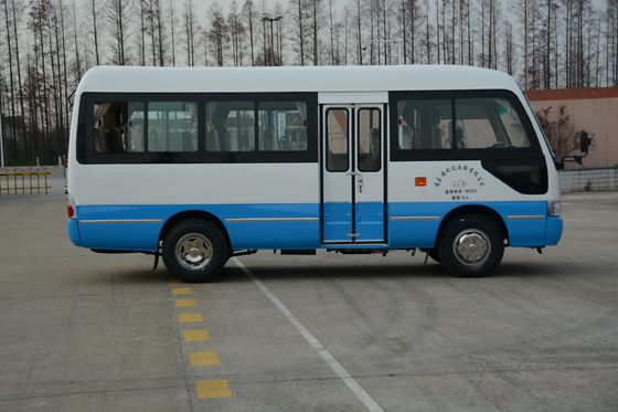 Porcellana Minibus di Seater della molla a lamelle del bus della vettura di passeggero del motore di MD6758 ISUZU 19 fornitore
