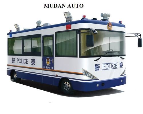 Porcellana Ufficiale di polizia di viaggio blu bianco di sicurezza che sorveglia i veicoli di scopo di Pecial fornitore