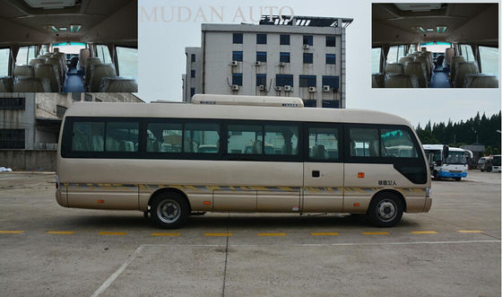 Porcellana Minibus della stella del tettuccio apribile Md6758, mini finestra scorrevole del bus di 25 passeggeri fornitore