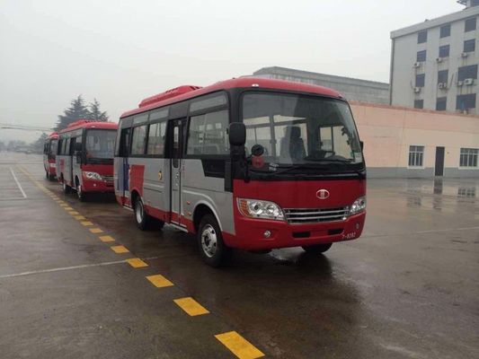 Porcellana Bus durevoli di viaggio di Red Star con bus del passeggero di capacità di 31 sedile il piccolo per la società fornitore