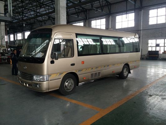 Porcellana spostamento dorato del bus di giro turistico del minibus della stella di lunghezza di 7.5M 2982cc fornitore
