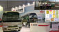 Allenatore veicolo utilitario di lusso diesel della stella del passeggero di JMC 30 del bus con il riproduttore video fornitore